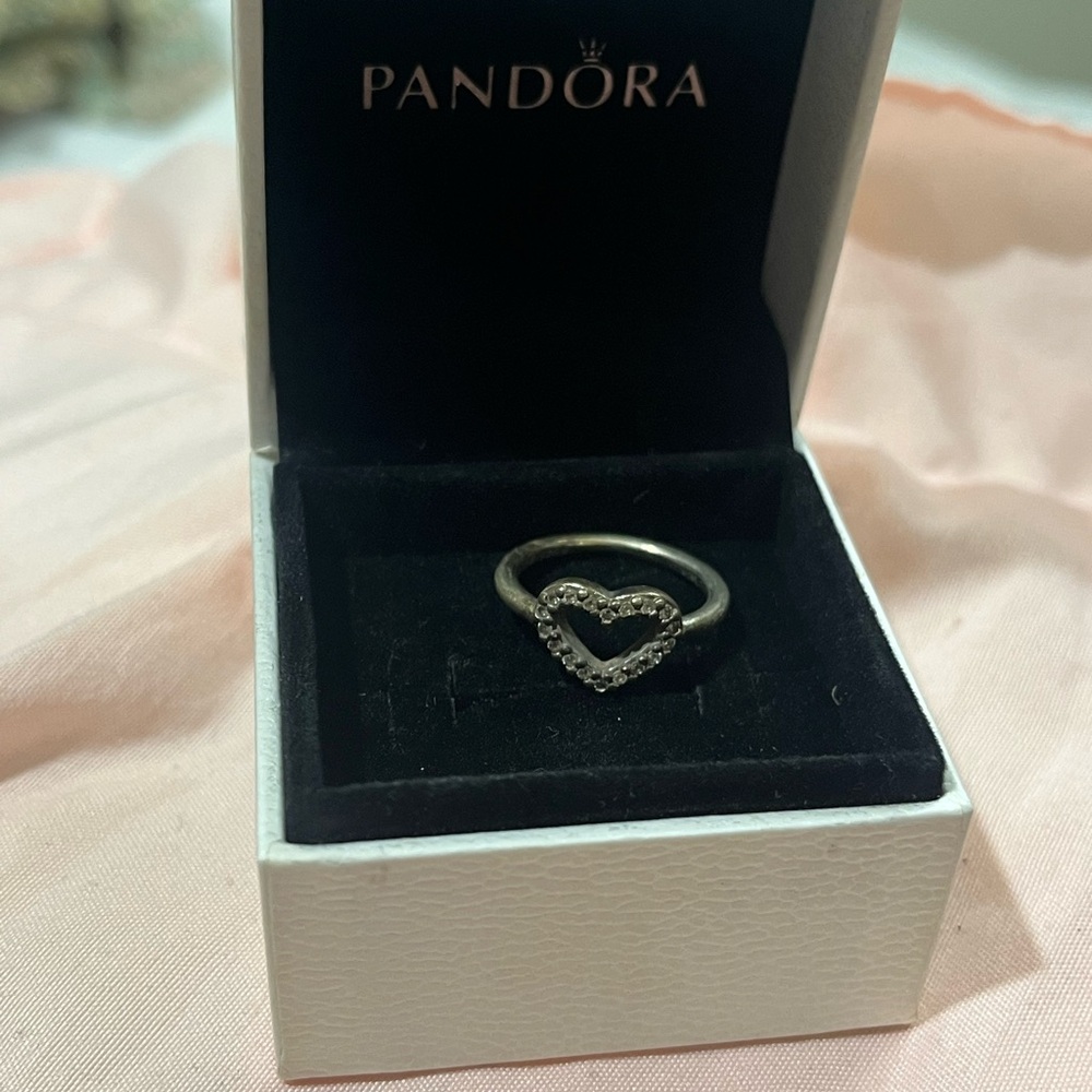 PANDORA Heart Ring Size 5